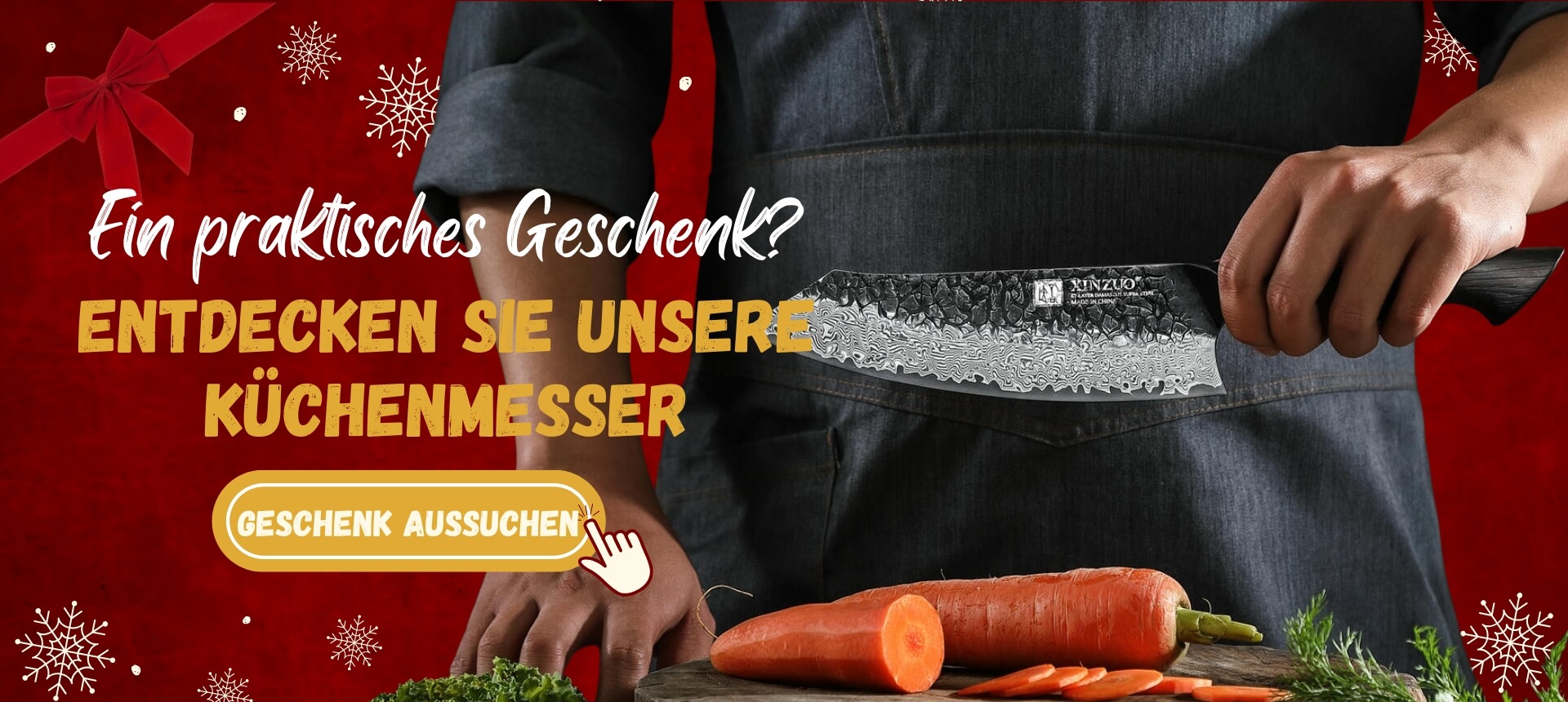 Ein praktisches Geschenk? Entdecken Sie unsere Küchenmesser.