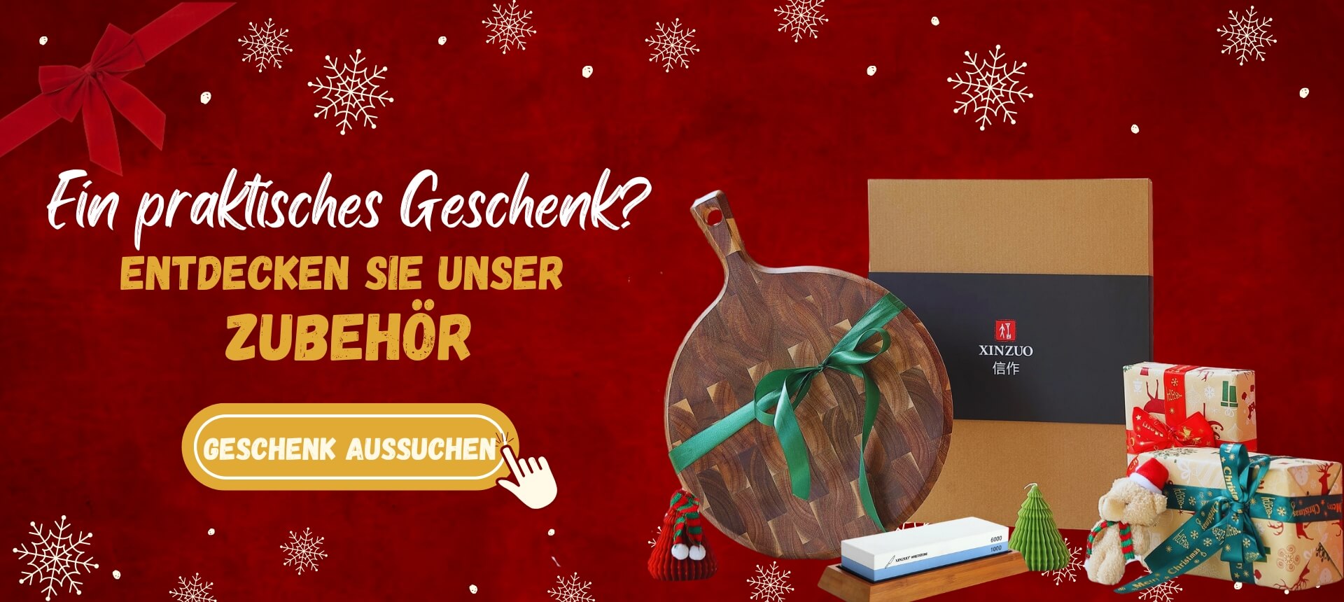 Ein praktisches Geschenk? Entdecken Sie unser Zubehör.