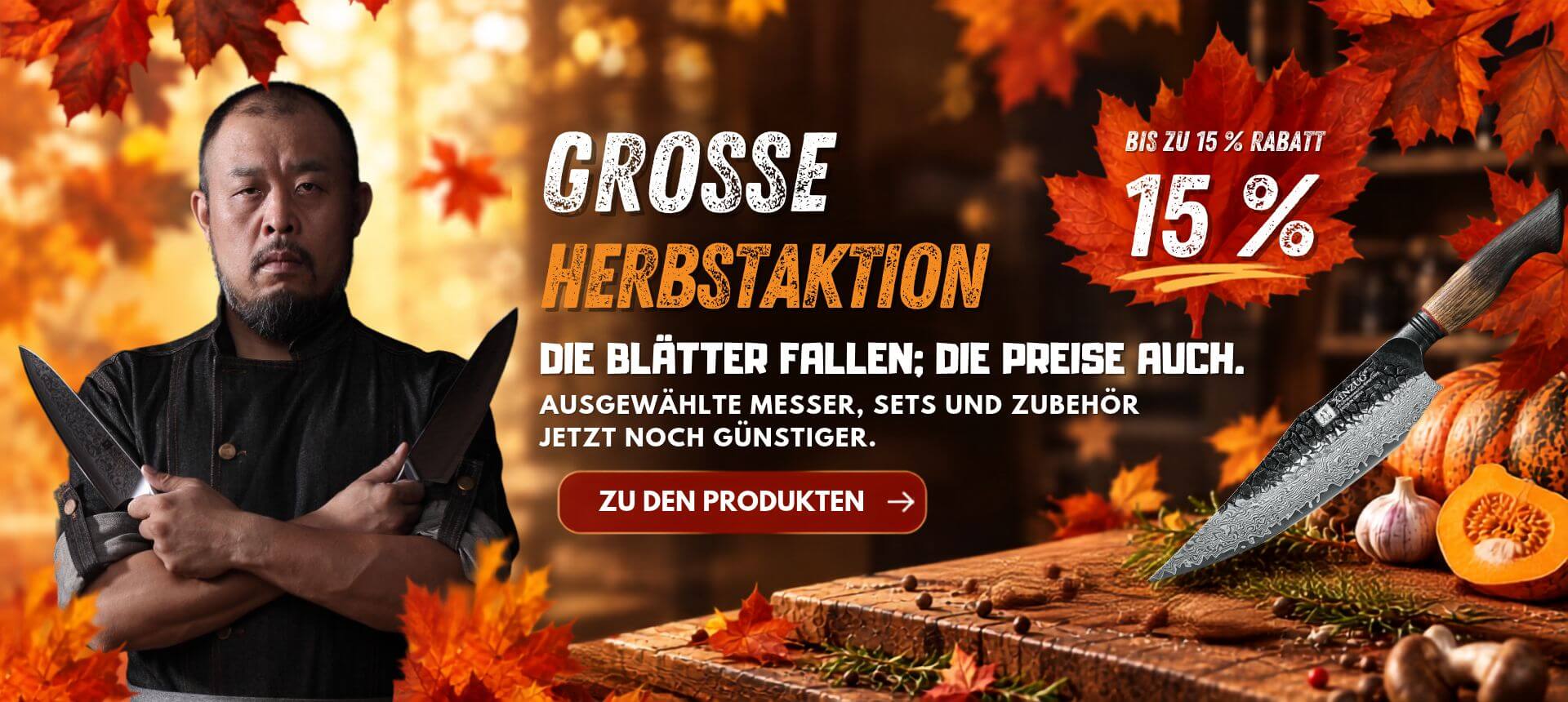 XinZuo-Herbstaktion RABATT BIS ZU 15 %