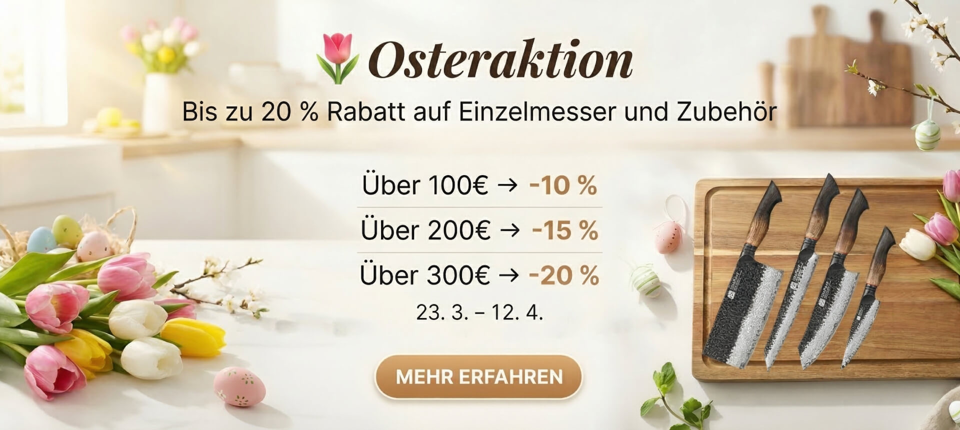 Ostern beginnt in der Küche – mit dem richtigen Messer