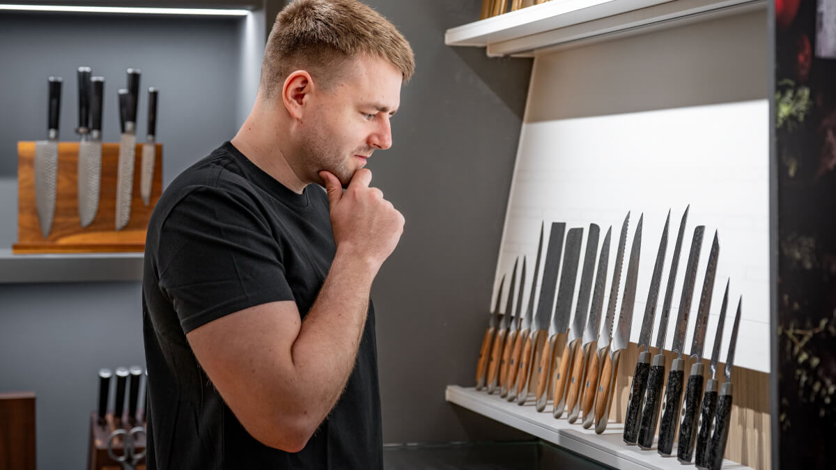XinZuo Küchenmesser bei der Essenszubereitung