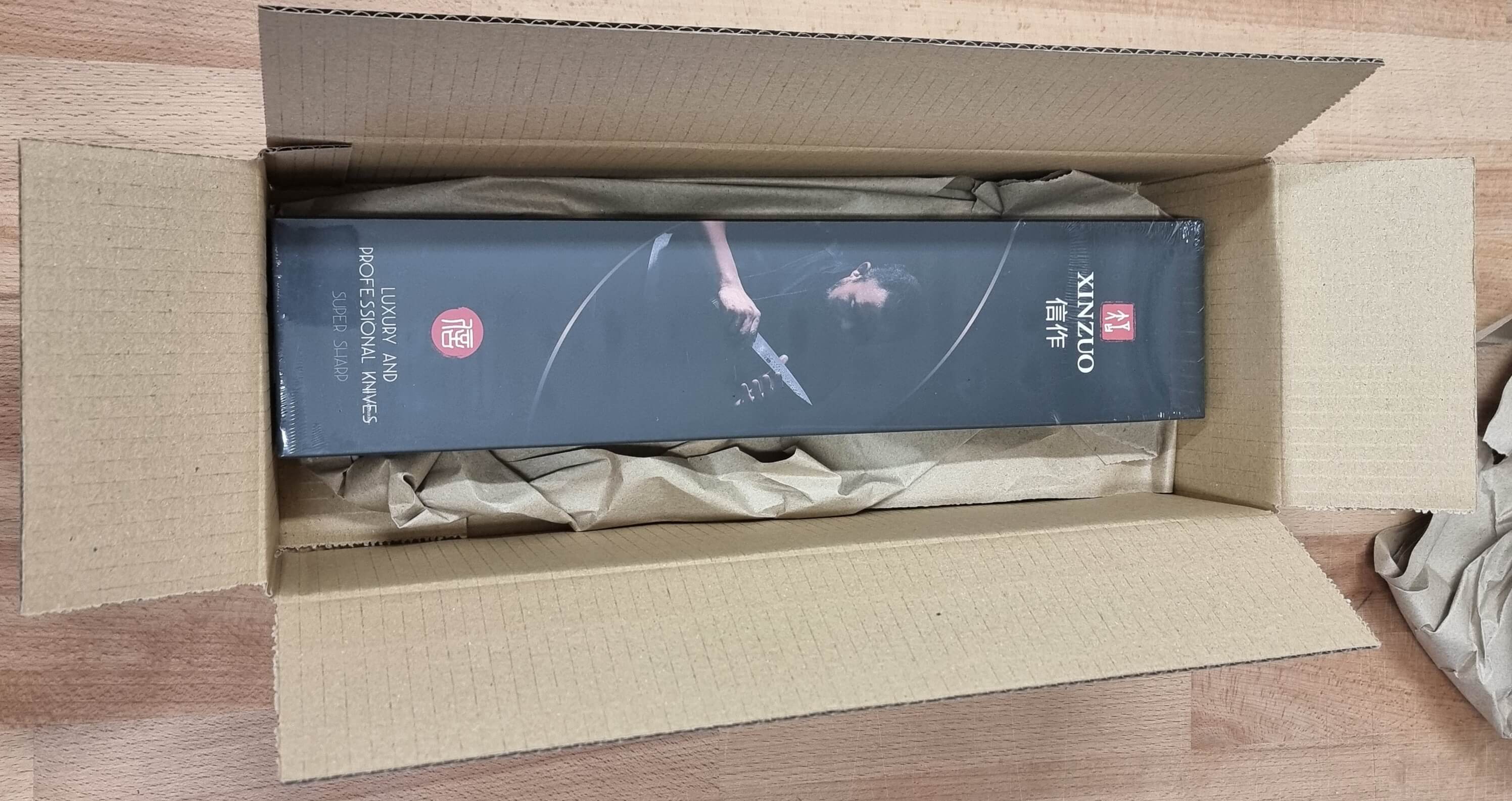 Die Verpackung mehrerer Messer