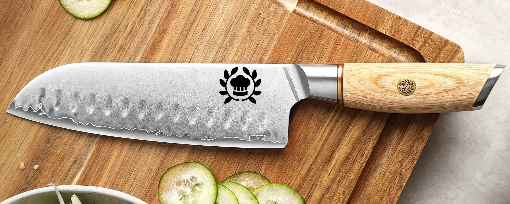 Messer mit Gravur für den Betrieb