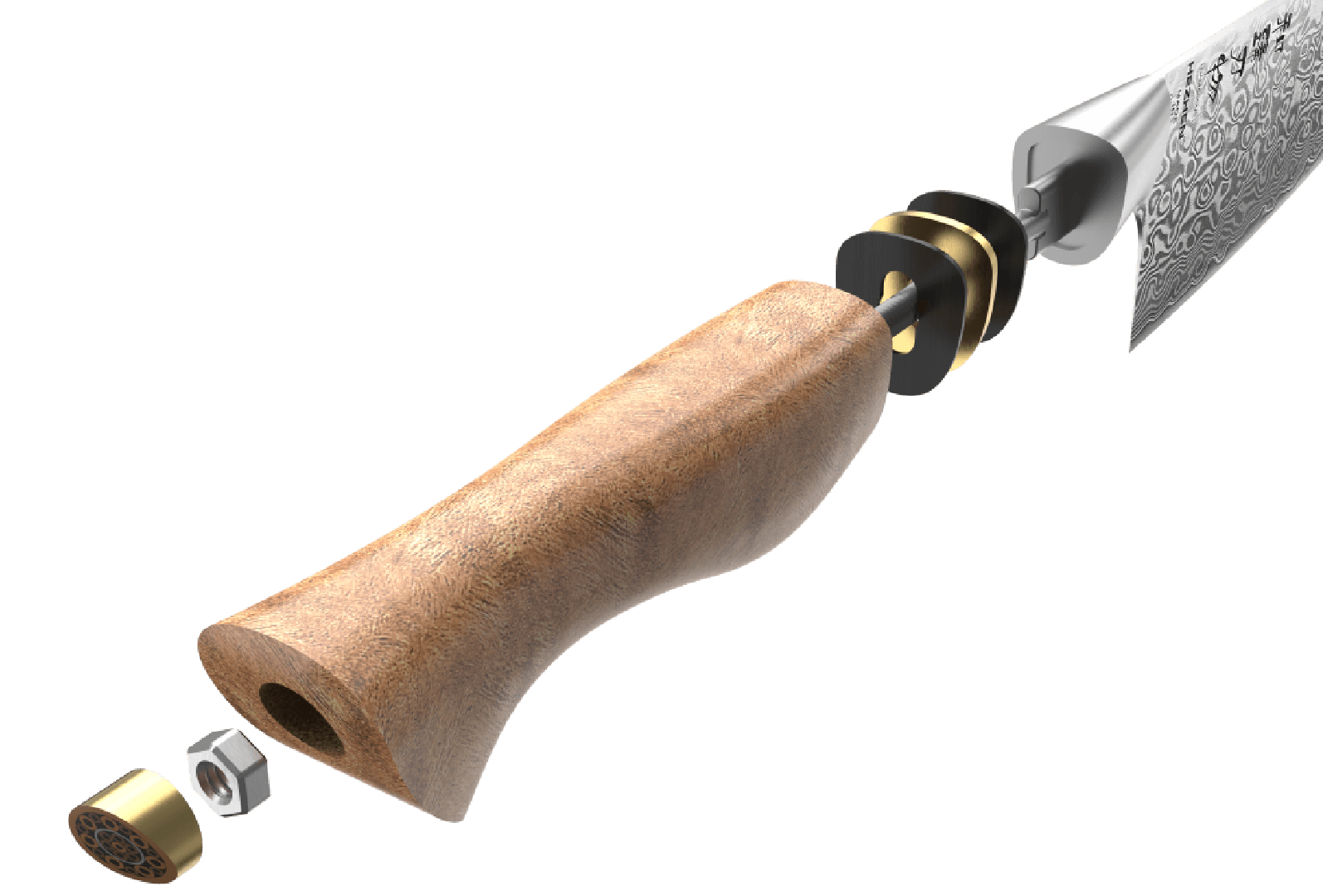 Abbildung des Messergriffs Master B30