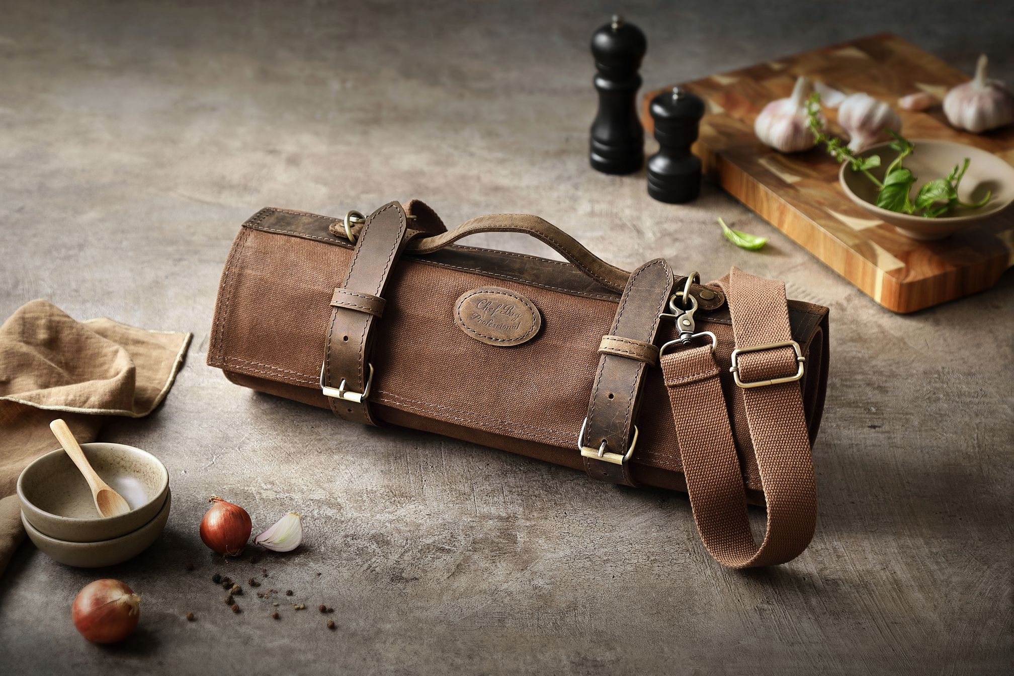 Für den Transport – Messertasche