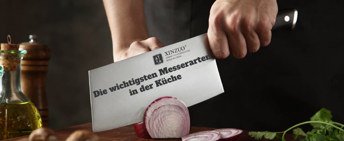 Die wichtigsten Messerarten in der Küche