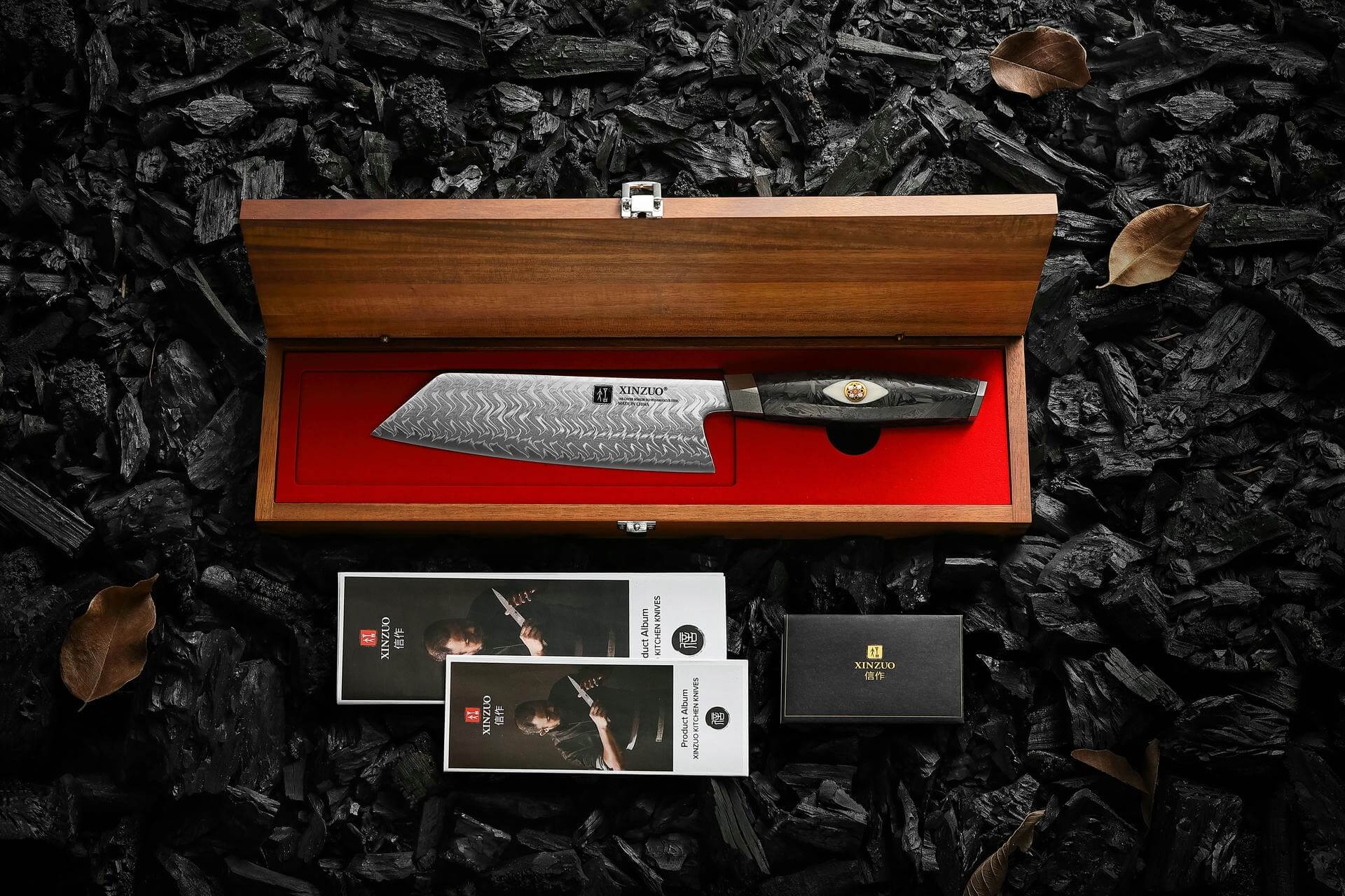 Luxuriöse Holzbox