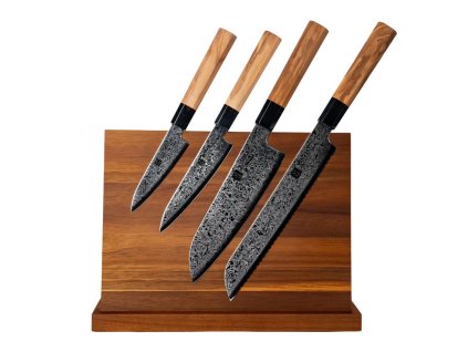 Messerset XinZuo Zhen PM8O mit Magnet-Messerblock