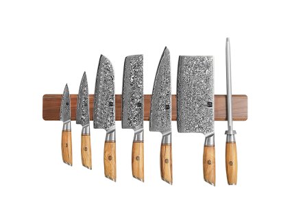 Magnetleiste für Messer 50cm - Walnussholz XinZuo