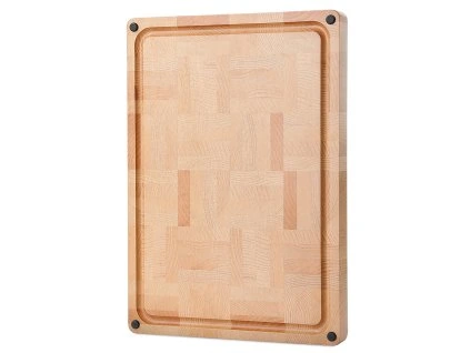 Schneidebrett aus Eiche - doppelseitig 43x30,5 cm