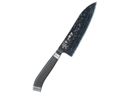Santoku Messer HezHen X10 18 cm