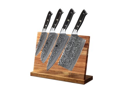 Messerset XinZuo Yu B13H mit Magnet-Messerblock