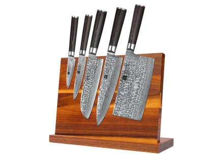 Messerset XinZuo He B1H mit Magnet-Messerblock