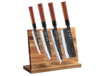 Messerset HezHen PM8S mit Magnet-Messerblock