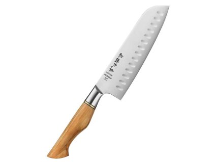 Santoku Messer HezHen Master B30S 18 cm