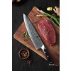 Kochmesser XinZuo Yu B13H auf dem Schneidebrett