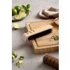 Eschenholz und Aluminiumplatten