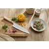 Messer Bunka XinZuo Zhen QE PM8M auf dem Schneidebrett