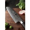 Klinge des Santoku Messer XinZuo He B1H
