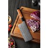 Nakiri Messer XinZuo Zhen PM8 auf dem Schneidebrett