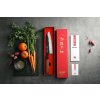 Luxuriöse Geschenkbox Santoku Messer HEZHEN PM8S