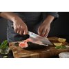 Schneiden mit dem Messer Deba S-E 18 cm XinZuo