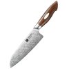 Santoku Messer XinZuo Jiang B46D 19 cm