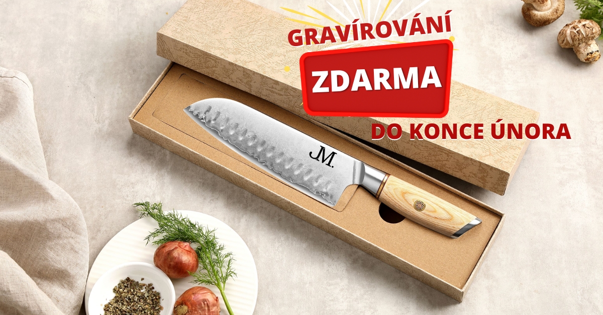 Akce - gravírování zdarma do konce února