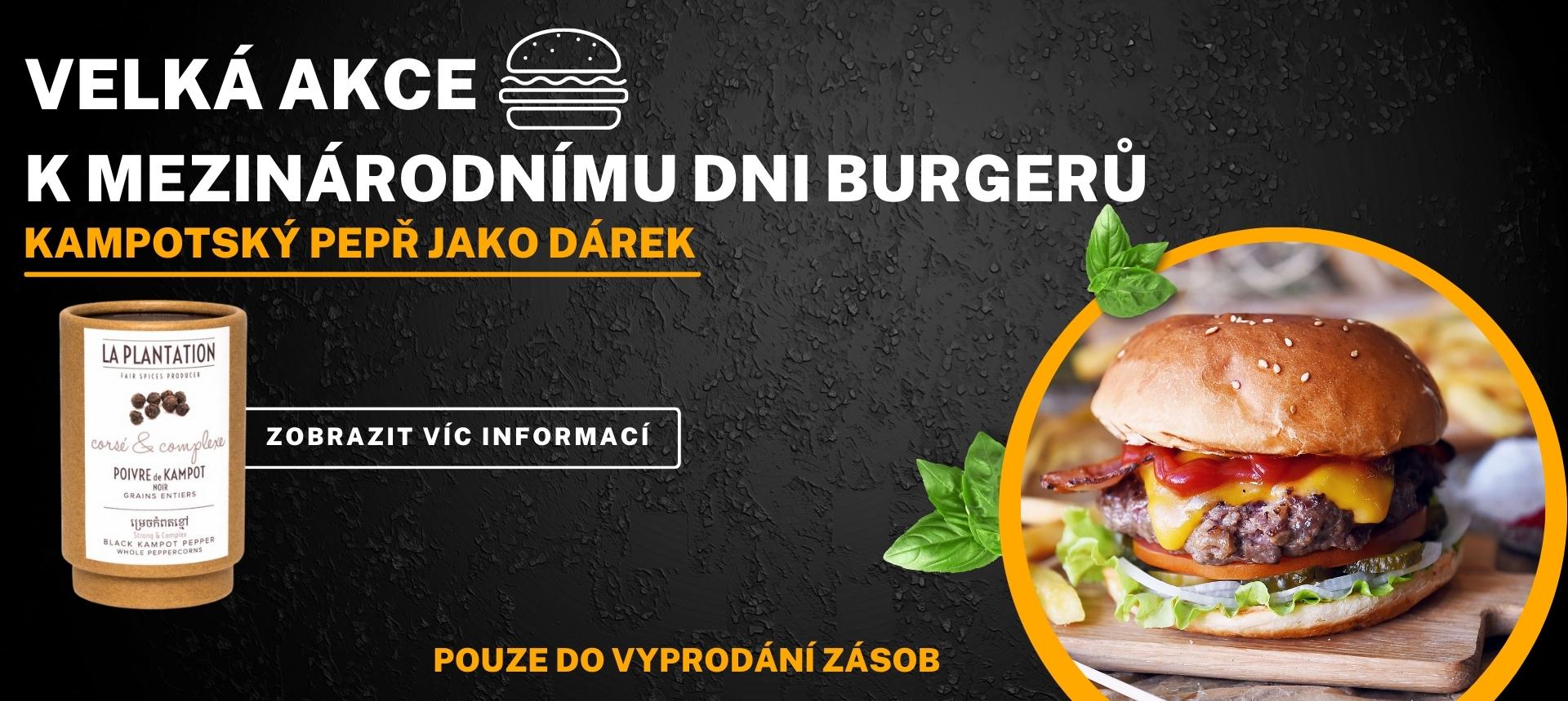 Velká akce k Mezinárodnímu dni burgerů