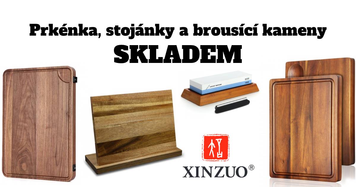 Prkénka, stojánky a brousící kameny skladem