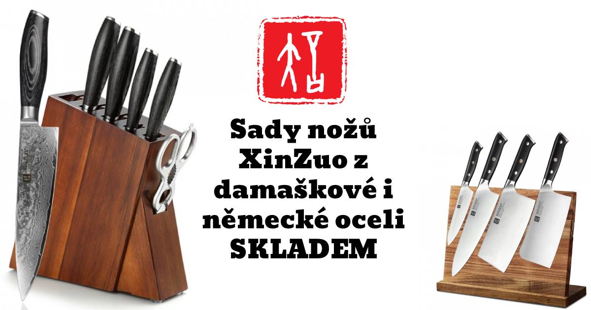 Sady nožů XinZuo skladem