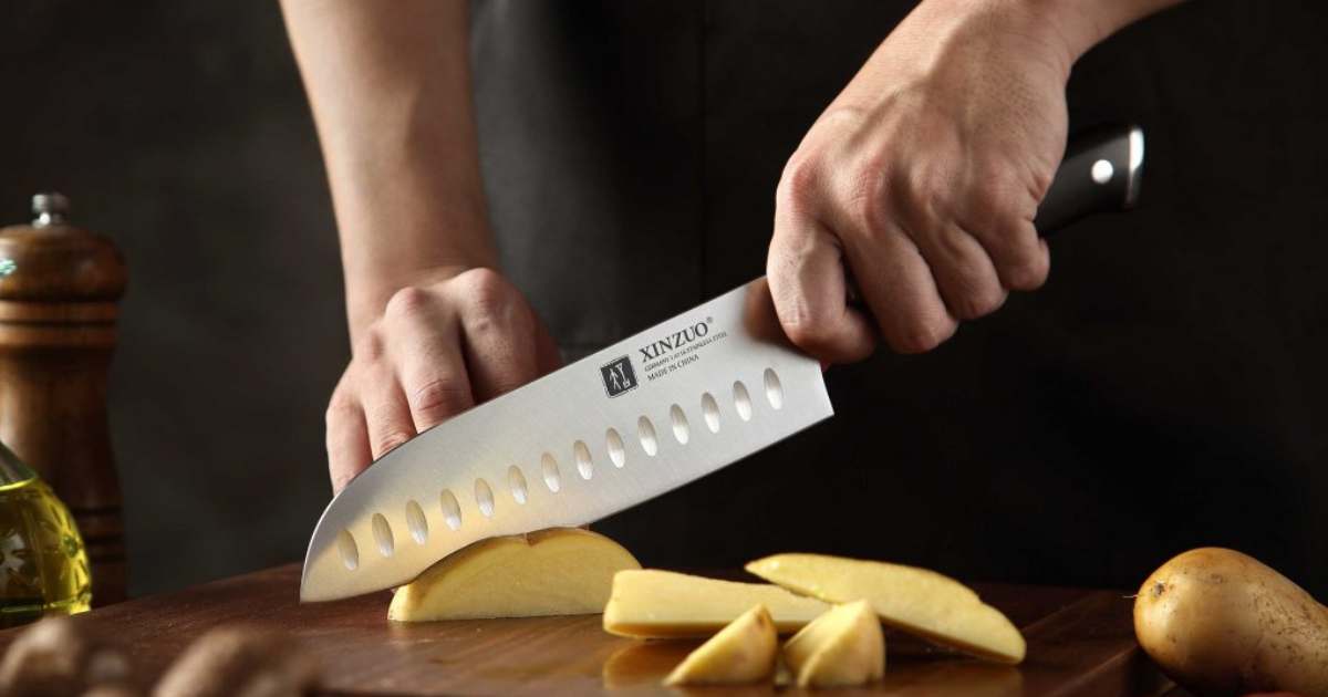 Santoku nůž použití