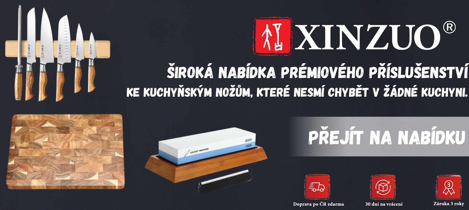 Příslušenství ke kuchyňským nožům
