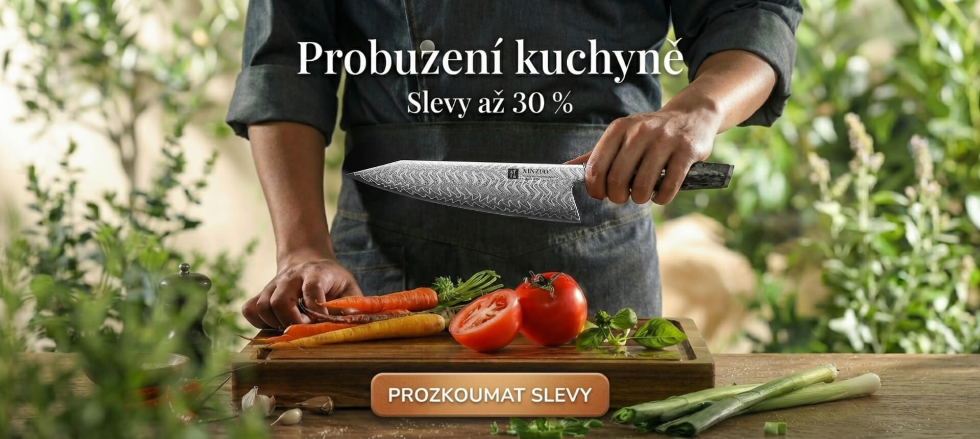 Probuzení kuchyně: nože, sady a příslušenství se slevou až 30 %