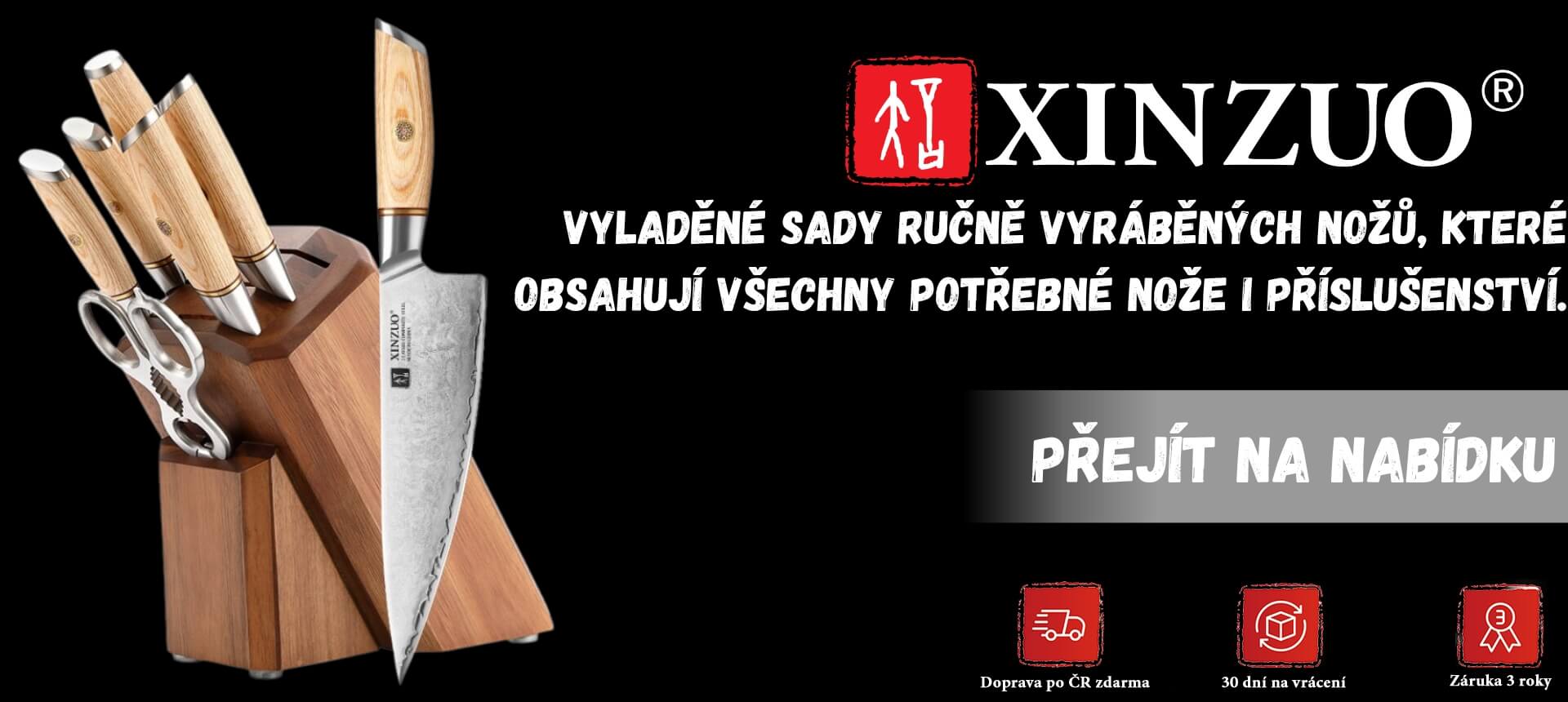 Prémiové sady kuchyňských nožů