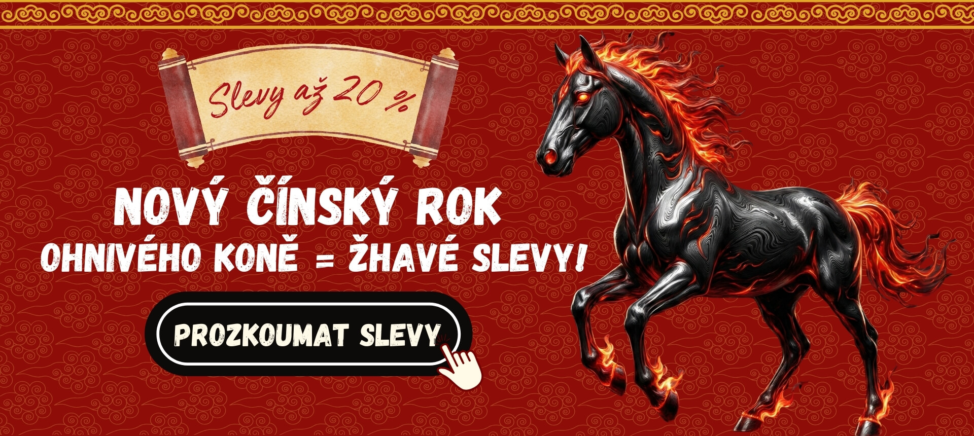 Velká akce k čínskému roku ohnivého koně