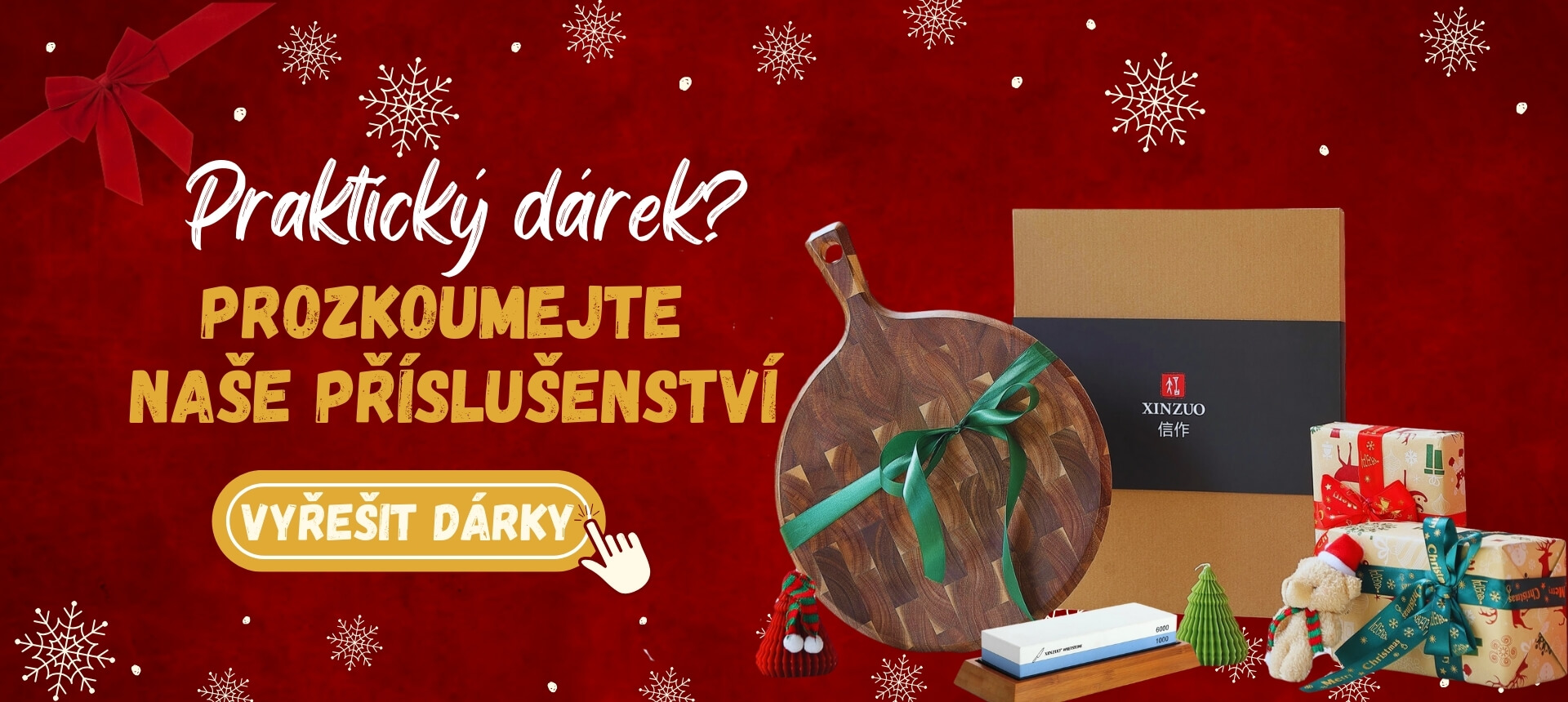 Příslušenství k nožům jako dárek k Vánocům