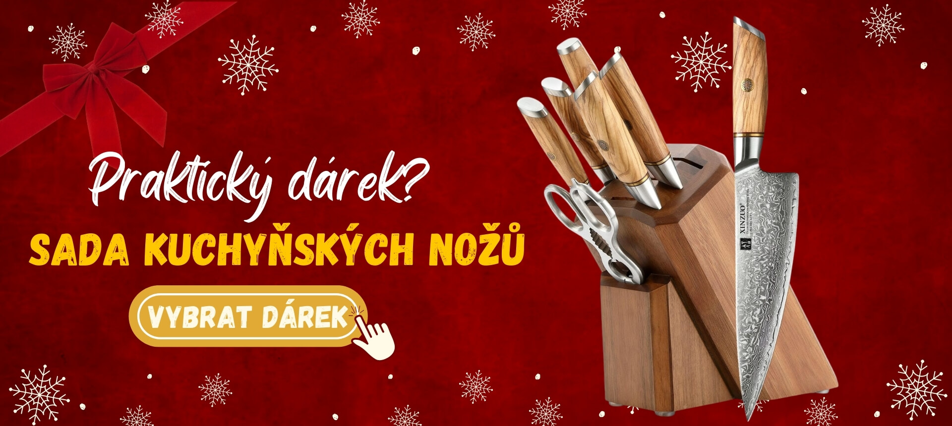 Sady nožů jako dárek k Vánocům