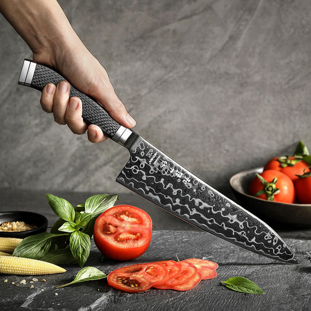 Ukázka nože, včetně čepele