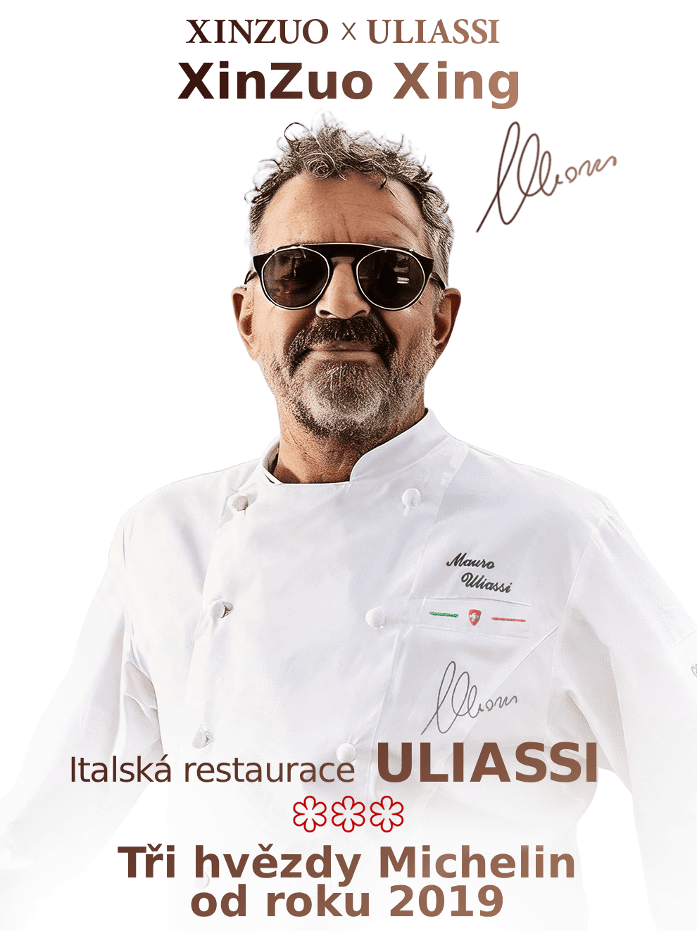 Za řadou Xing X03 stojí Mauro Uliassi