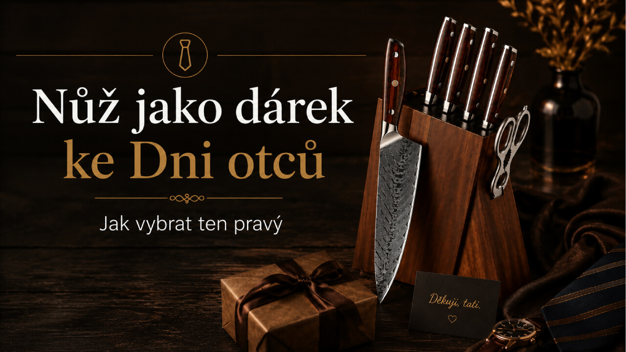 Nůž XinZuo jako dárek ke Dni otců