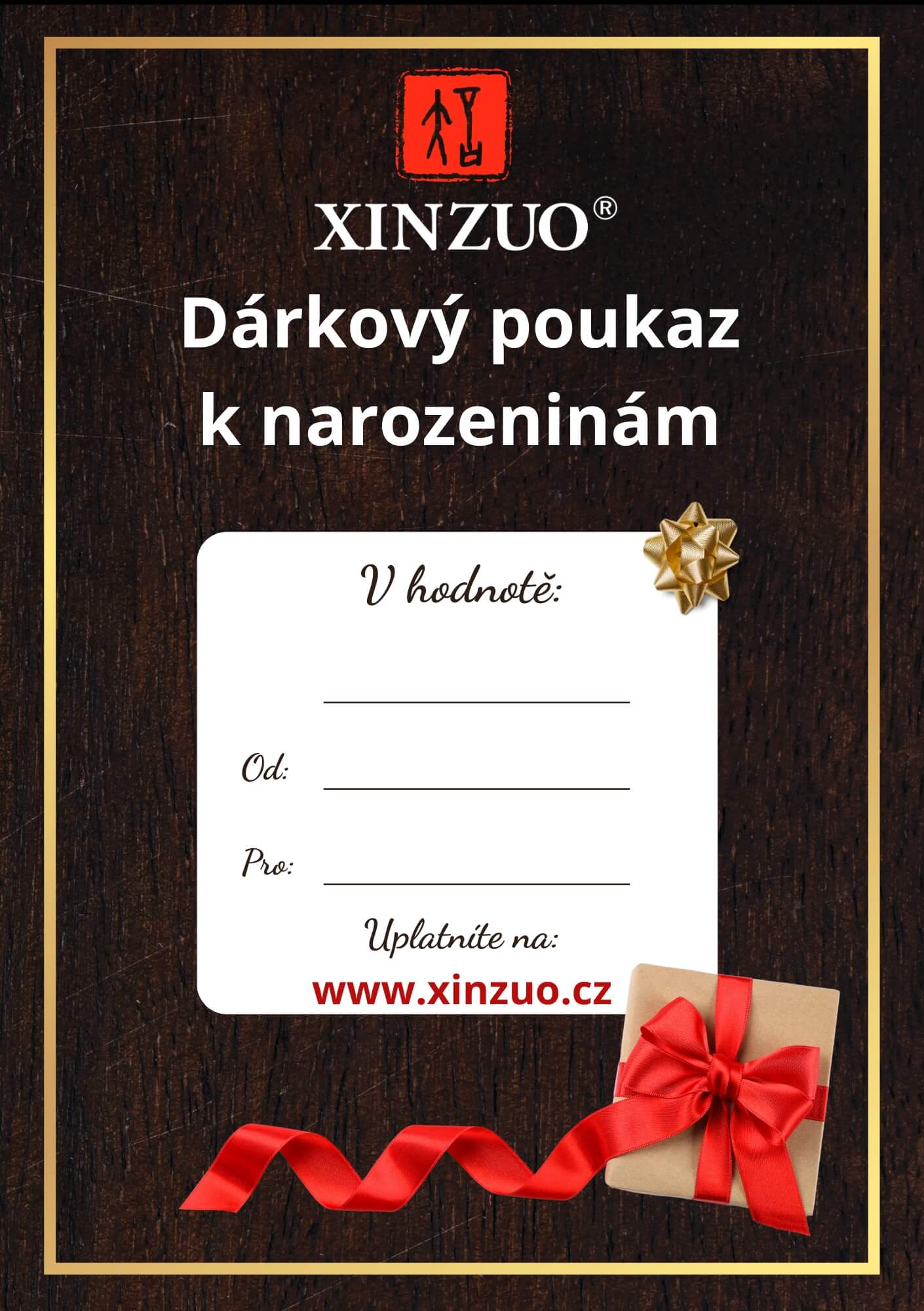 Narozeninová šablona