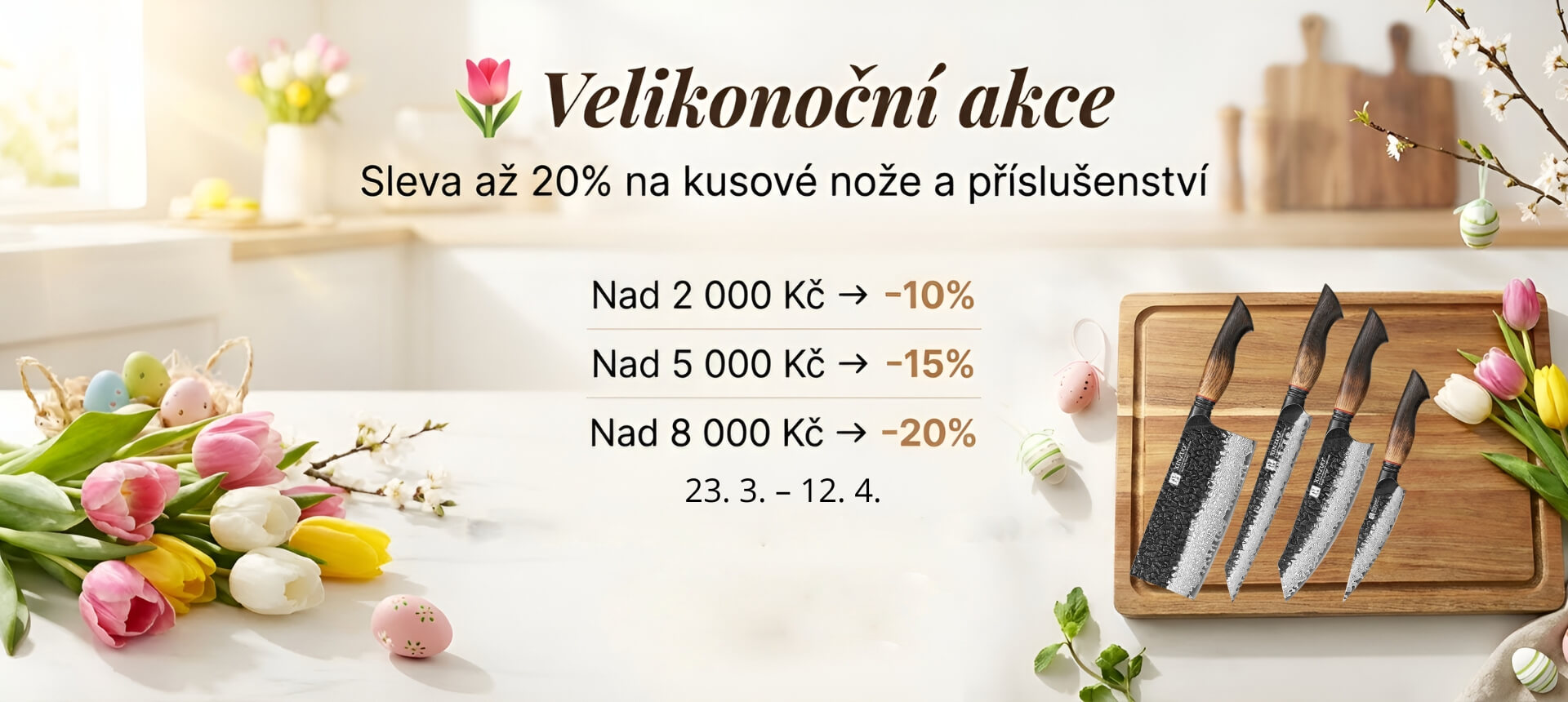 Velikonoce začínají v kuchyni