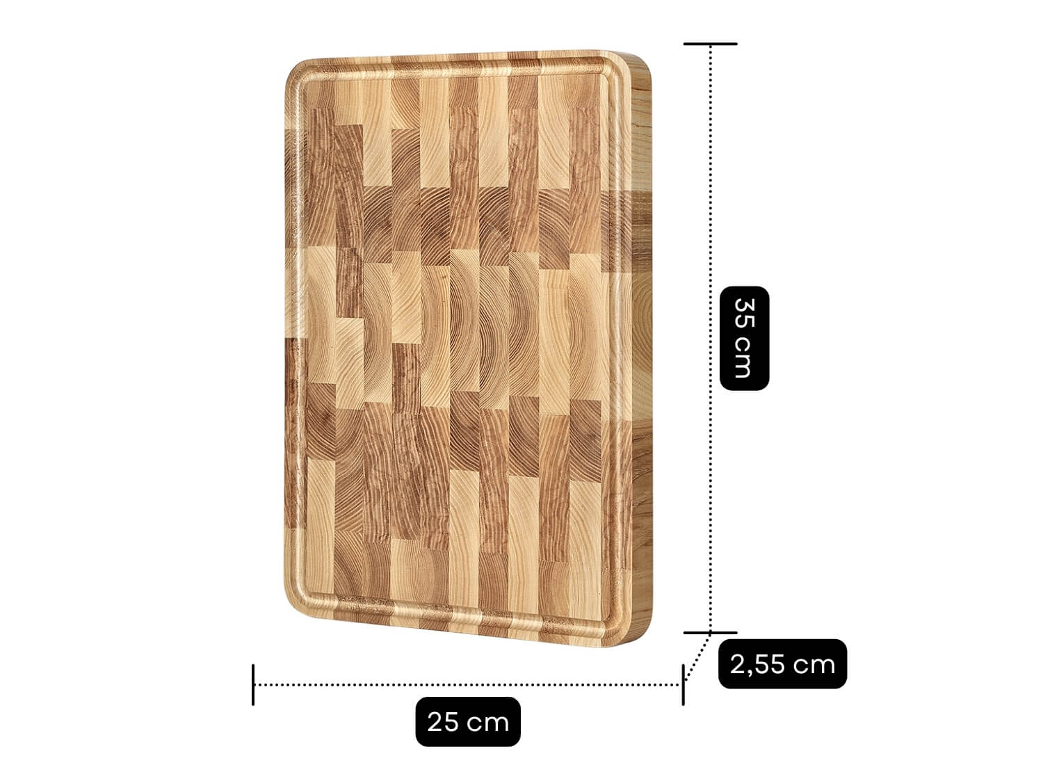 Rozměry jasanového prkénka