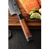 Rukojeť santoku nože XinZuo PM8 7"
