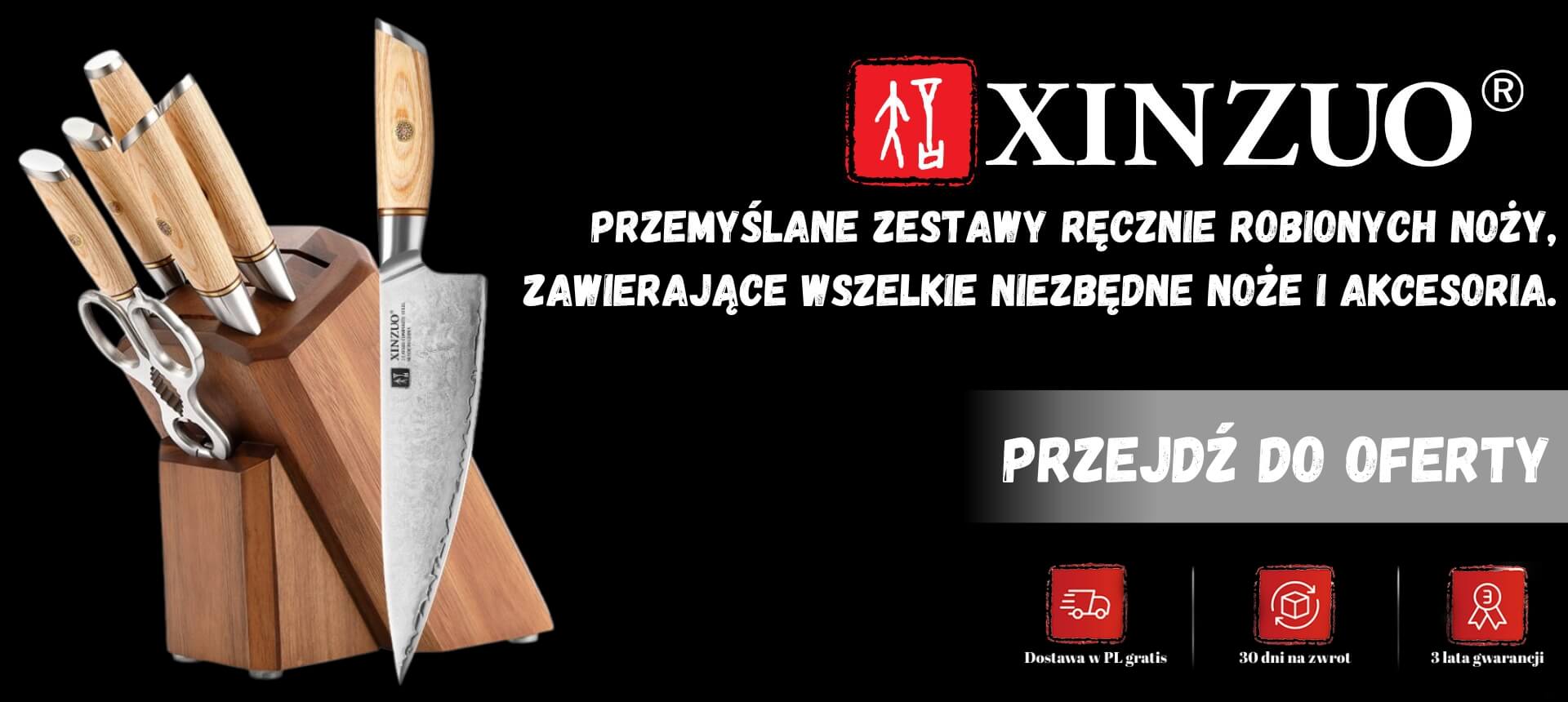Zestaw noży kuchennych XinZuo