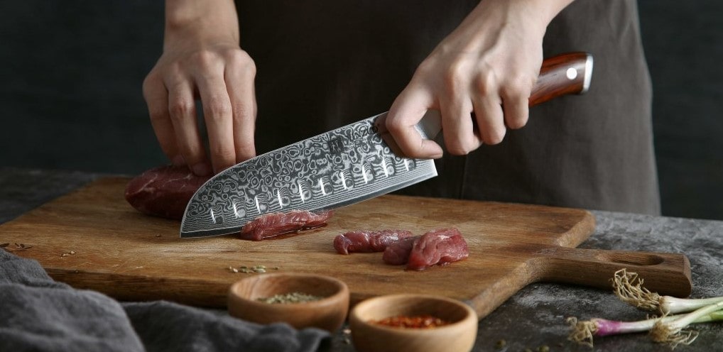 Nóż Santoku