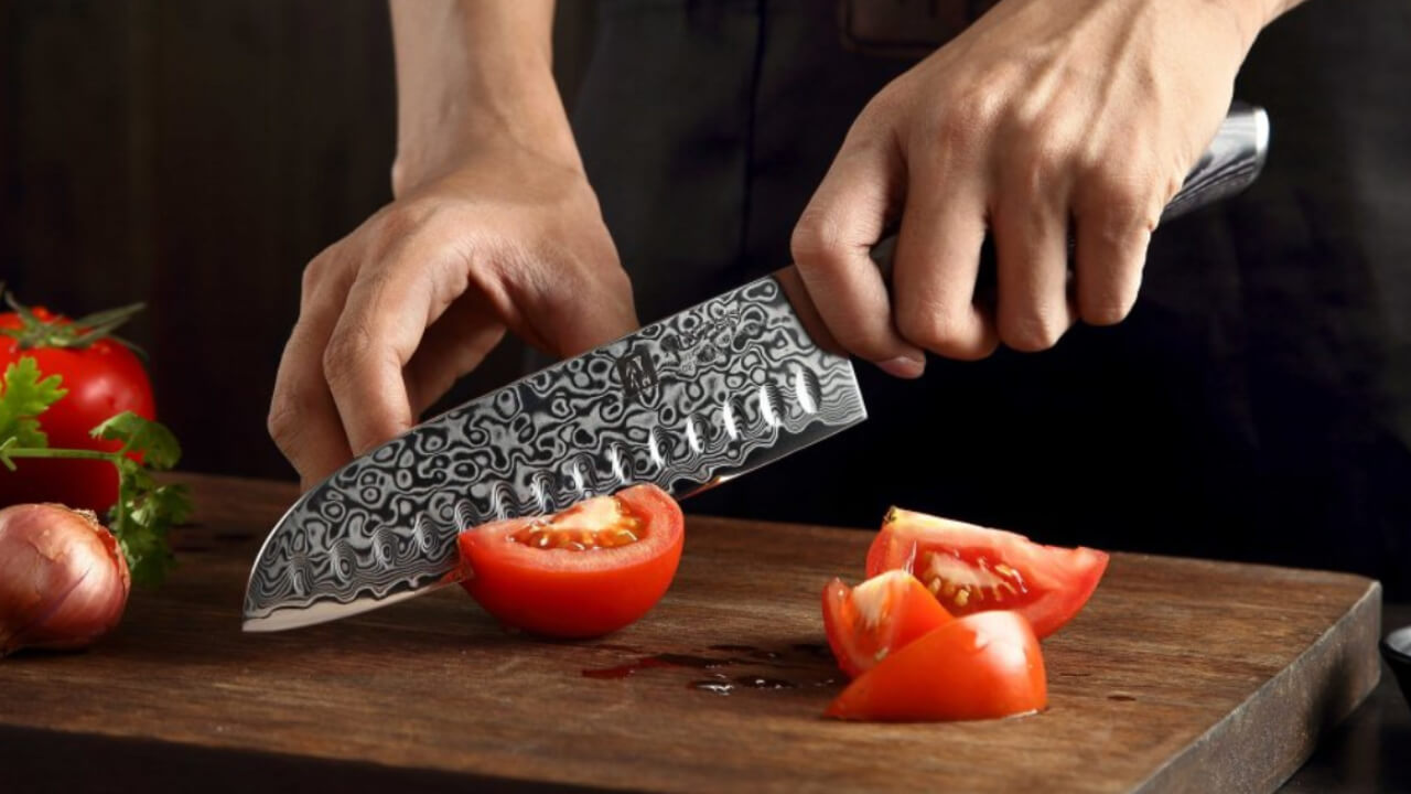 Noże Santoku
