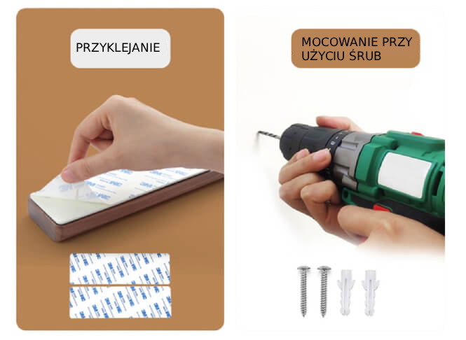  Sposoby montażu listwy magnetycznej