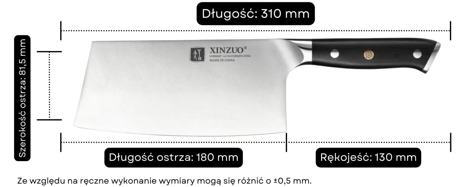 B13S TAO wymiary